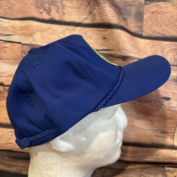 Vintage 2005 Cornerstone RA Summer Camp Plains Baptist Blue SnapBack Cap Hat - Picture 2 of 7